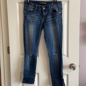 Express stella low rise jeans